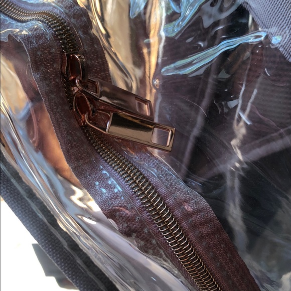 Transparent Pink Backpack - Picture 2 of 4